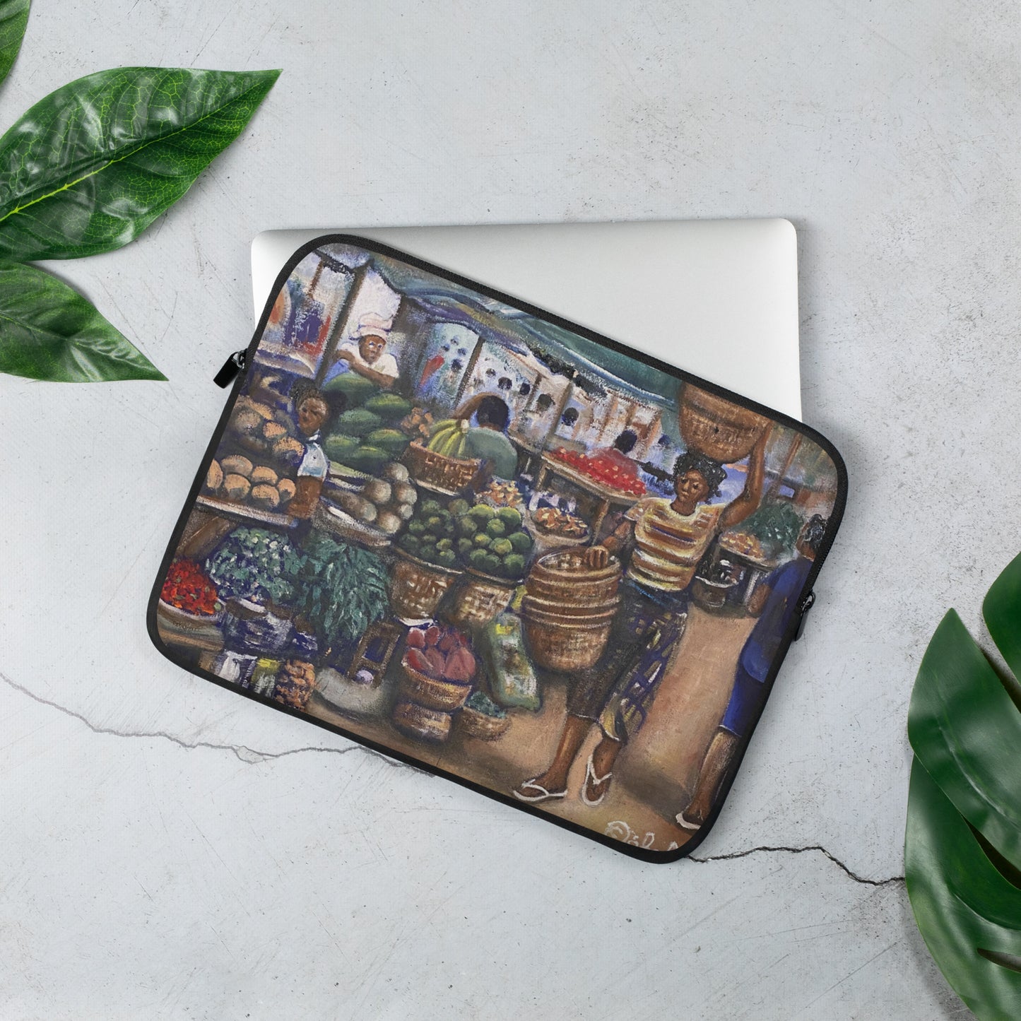 Tropical Market Laptop Sleeve