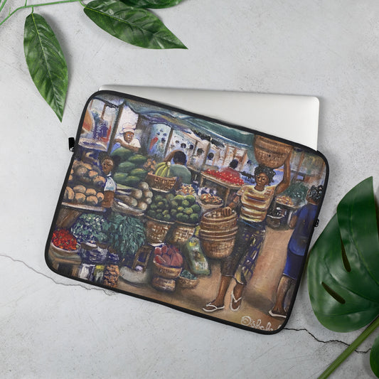 Tropical Market Laptop Sleeve