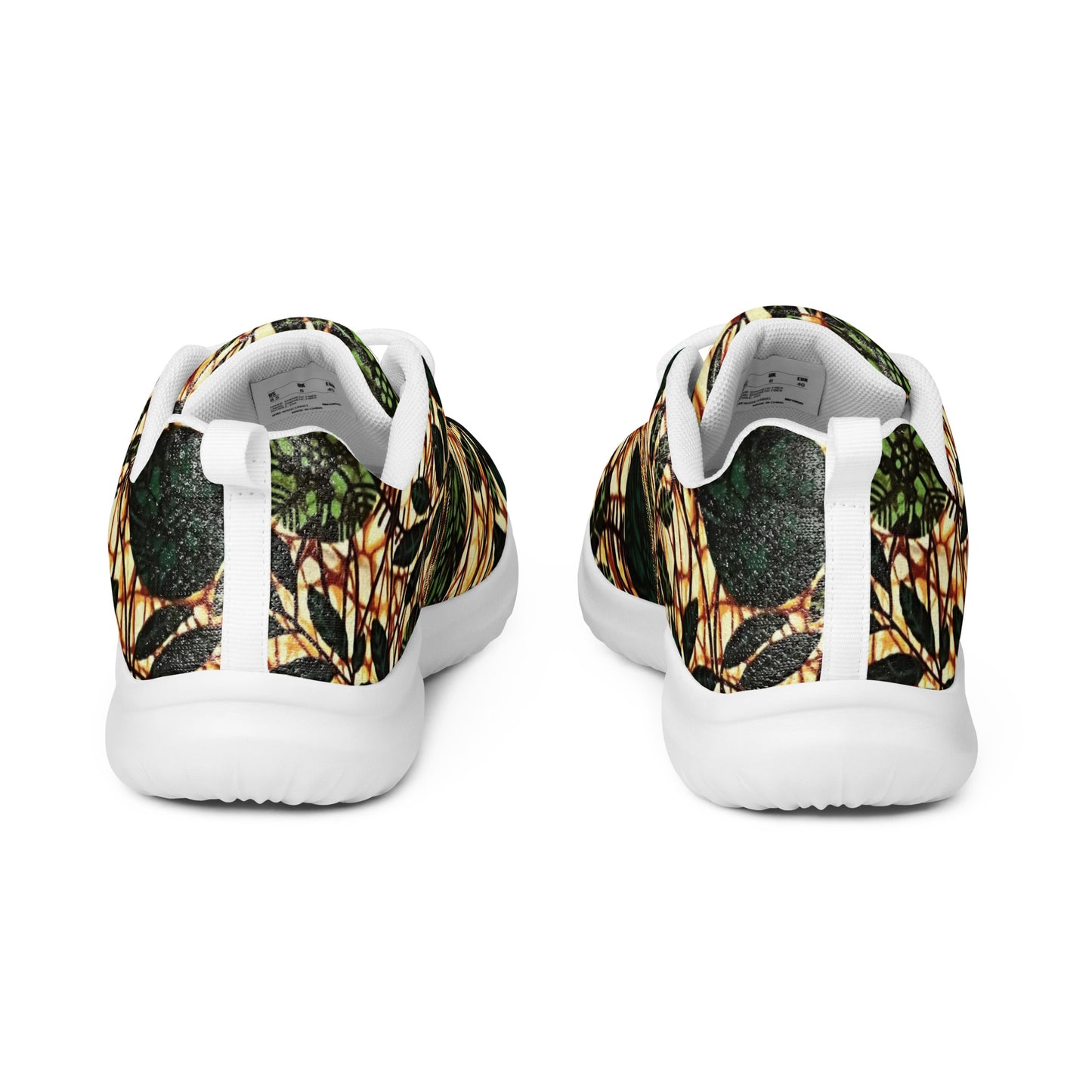 Green Leaf Wine Ankara Men’s athletic shoes