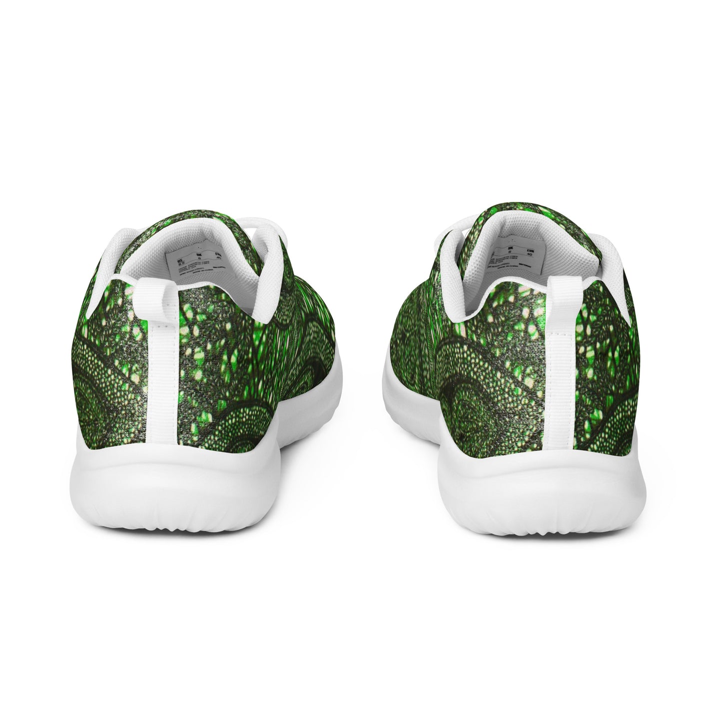 Green Peas Ankara Men’s Athletic Shoes