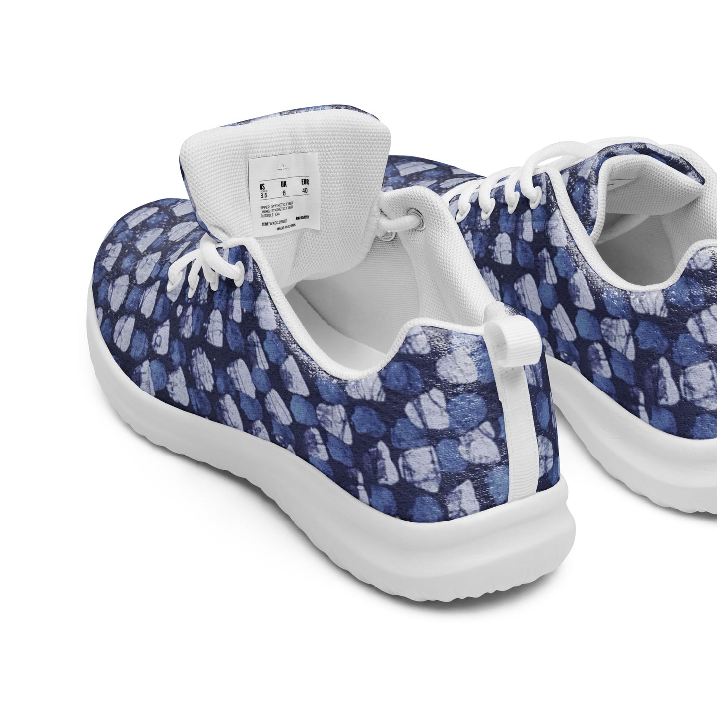 Blue Dotted Men’s athletic shoes