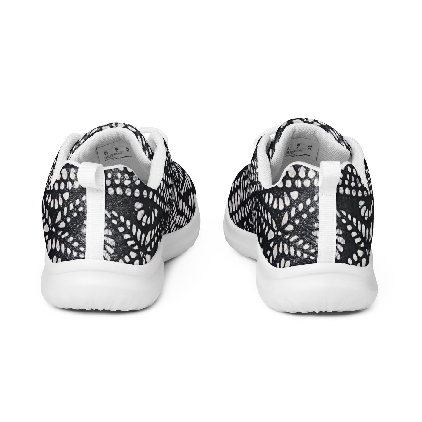 Black White Aztec Men’s athletic shoes