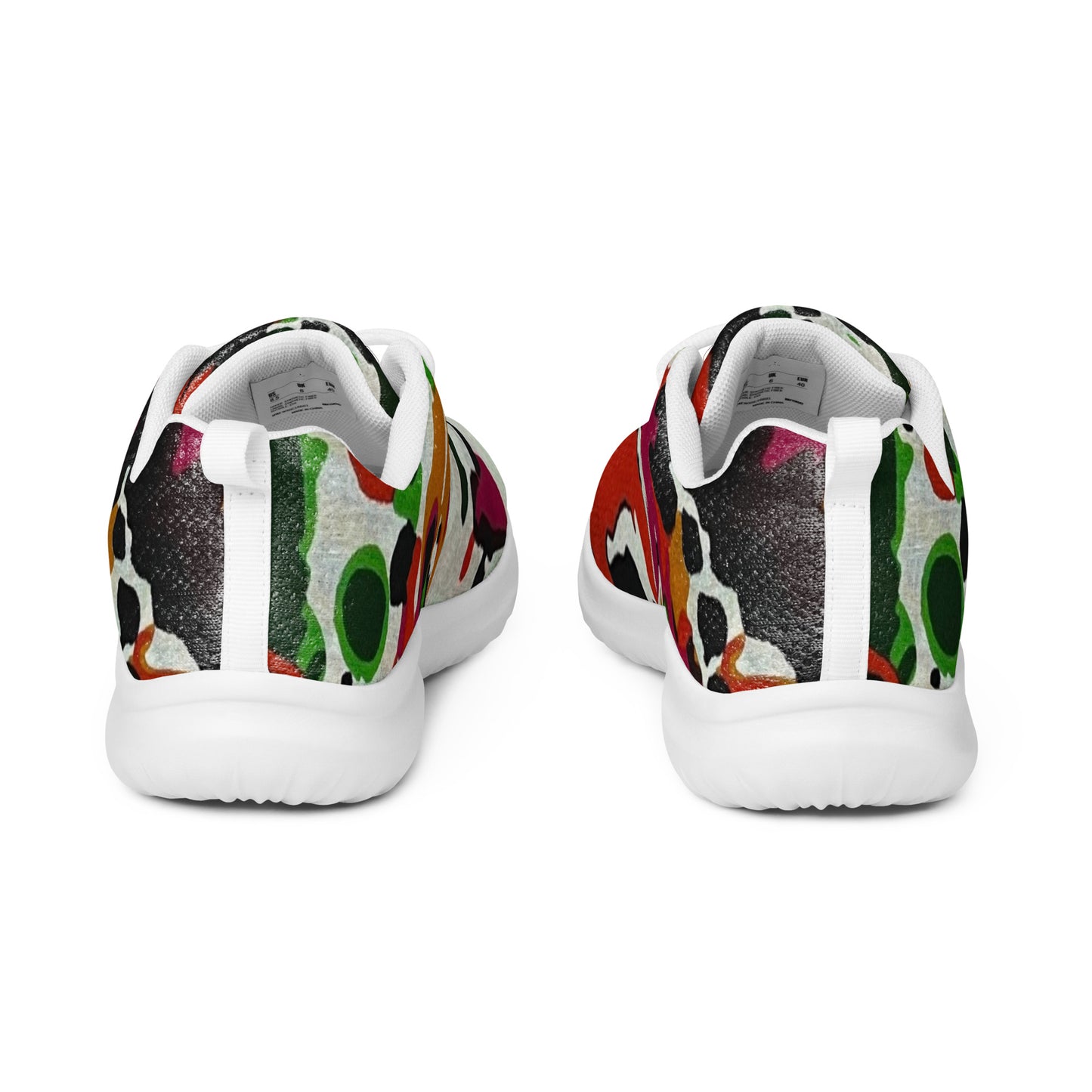 Multicolour Paint Men’s athletic shoes