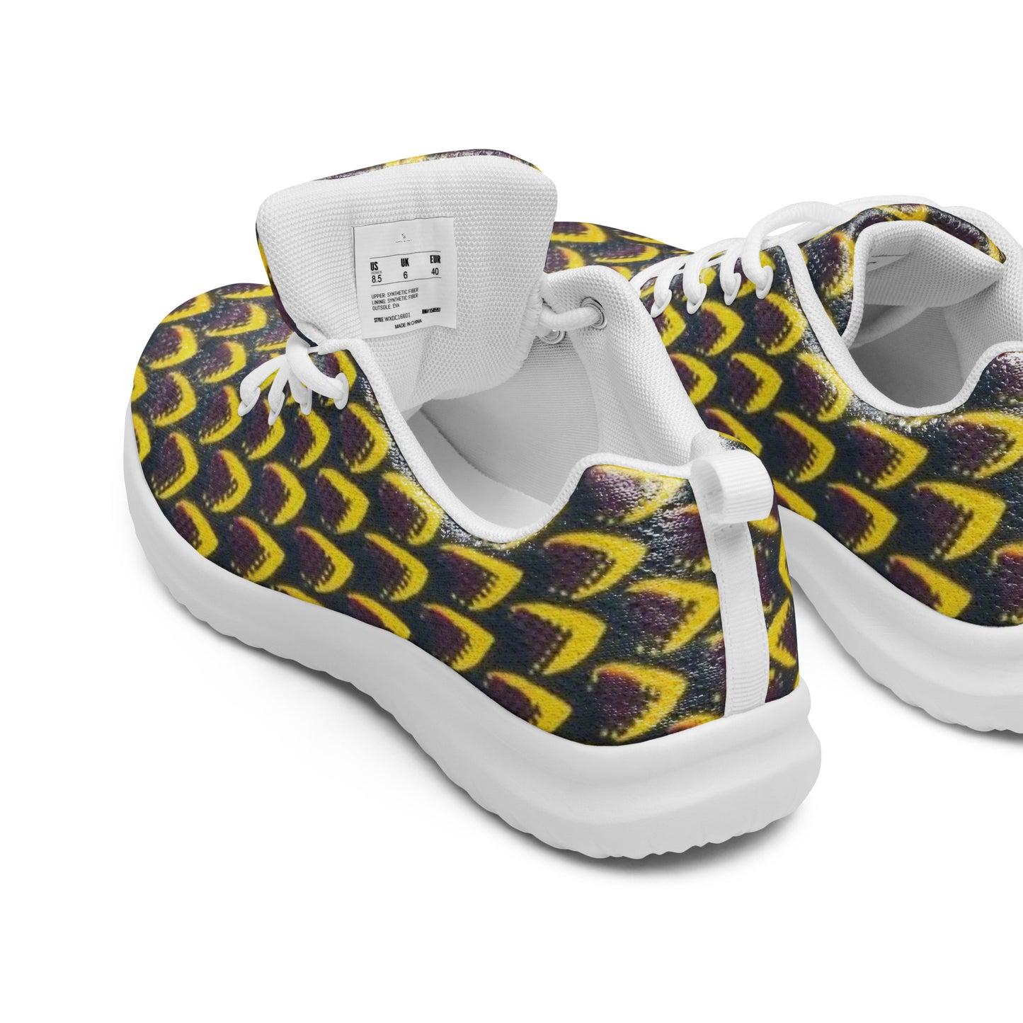 Yellow Flame Men’s athletic shoes