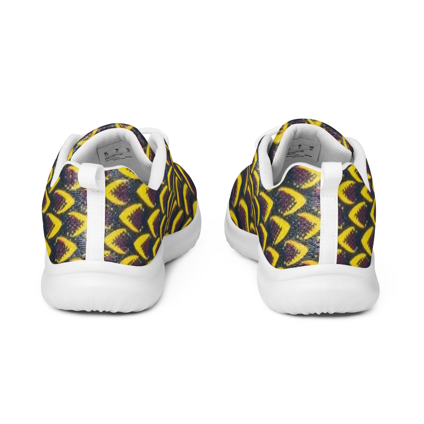 Yellow Flame Men’s athletic shoes