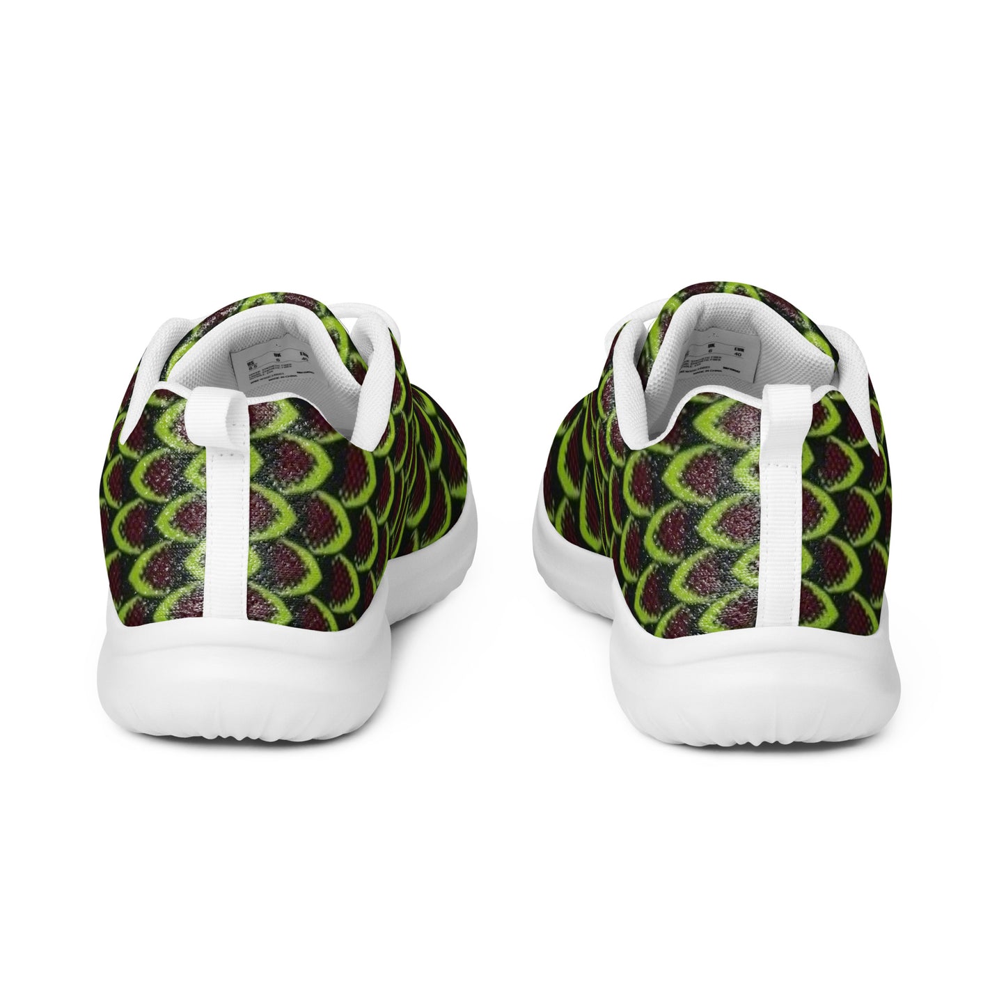 Green Flame Men’s athletic shoes