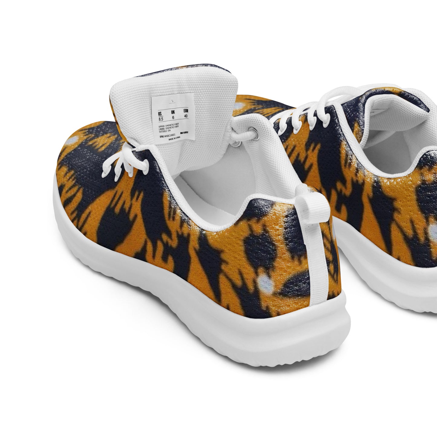 Yellow Leopard Men’s athletic shoes