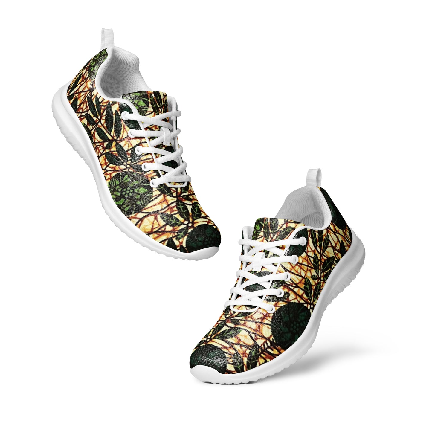 Green Leaf Wine Ankara Men’s athletic shoes