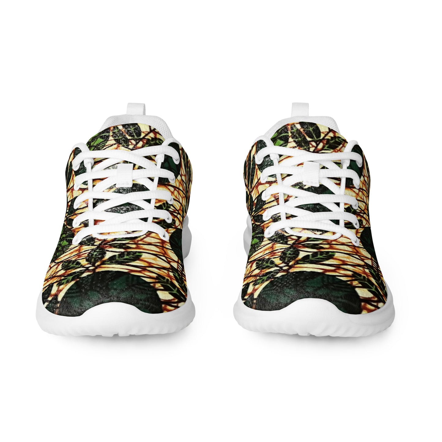 Green Leaf Wine Ankara Men’s athletic shoes