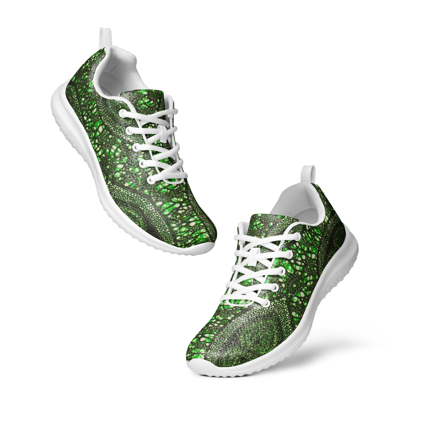 Green Peas Ankara Men’s Athletic Shoes