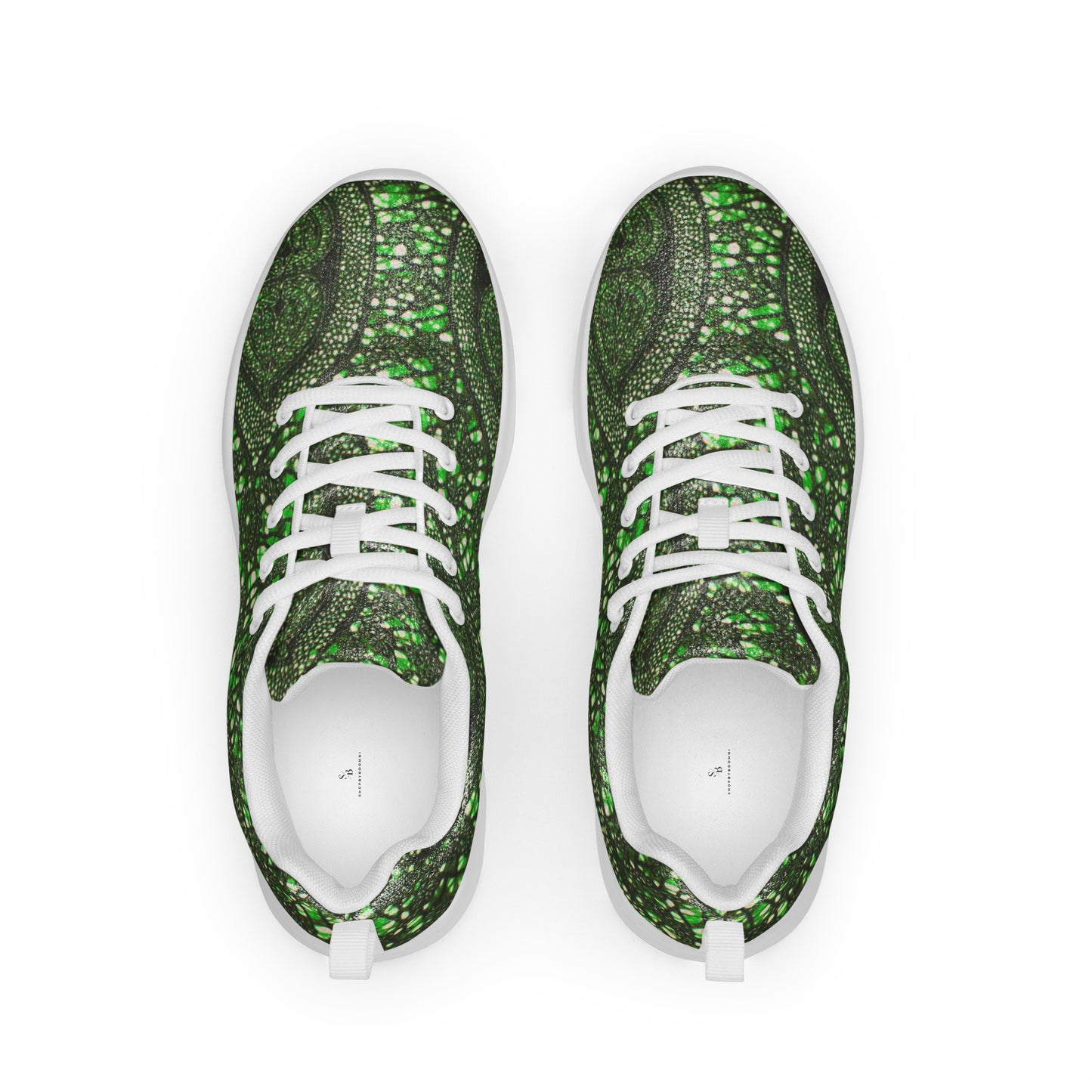 Green Peas Ankara Men’s Athletic Shoes