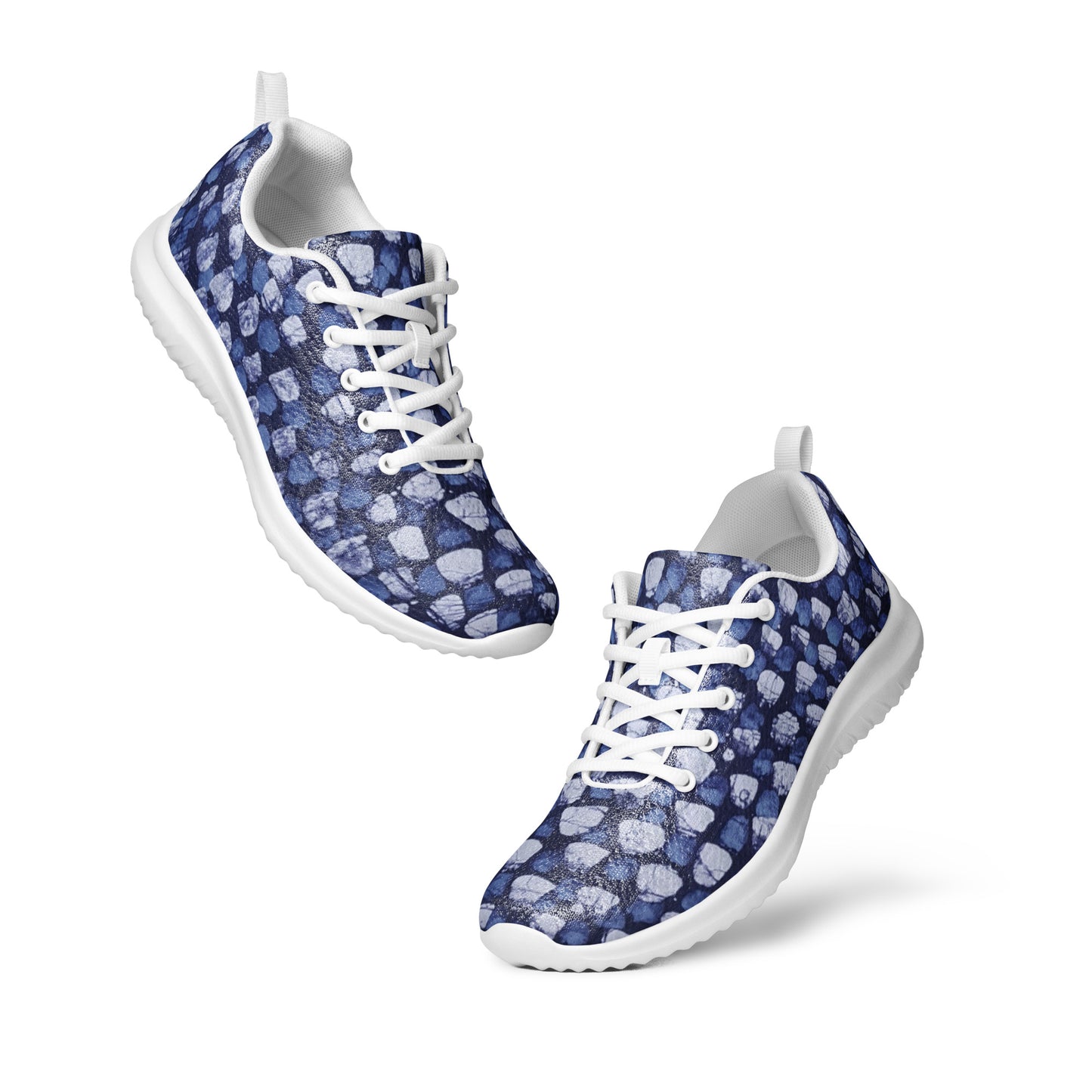 Blue Dotted Men’s athletic shoes