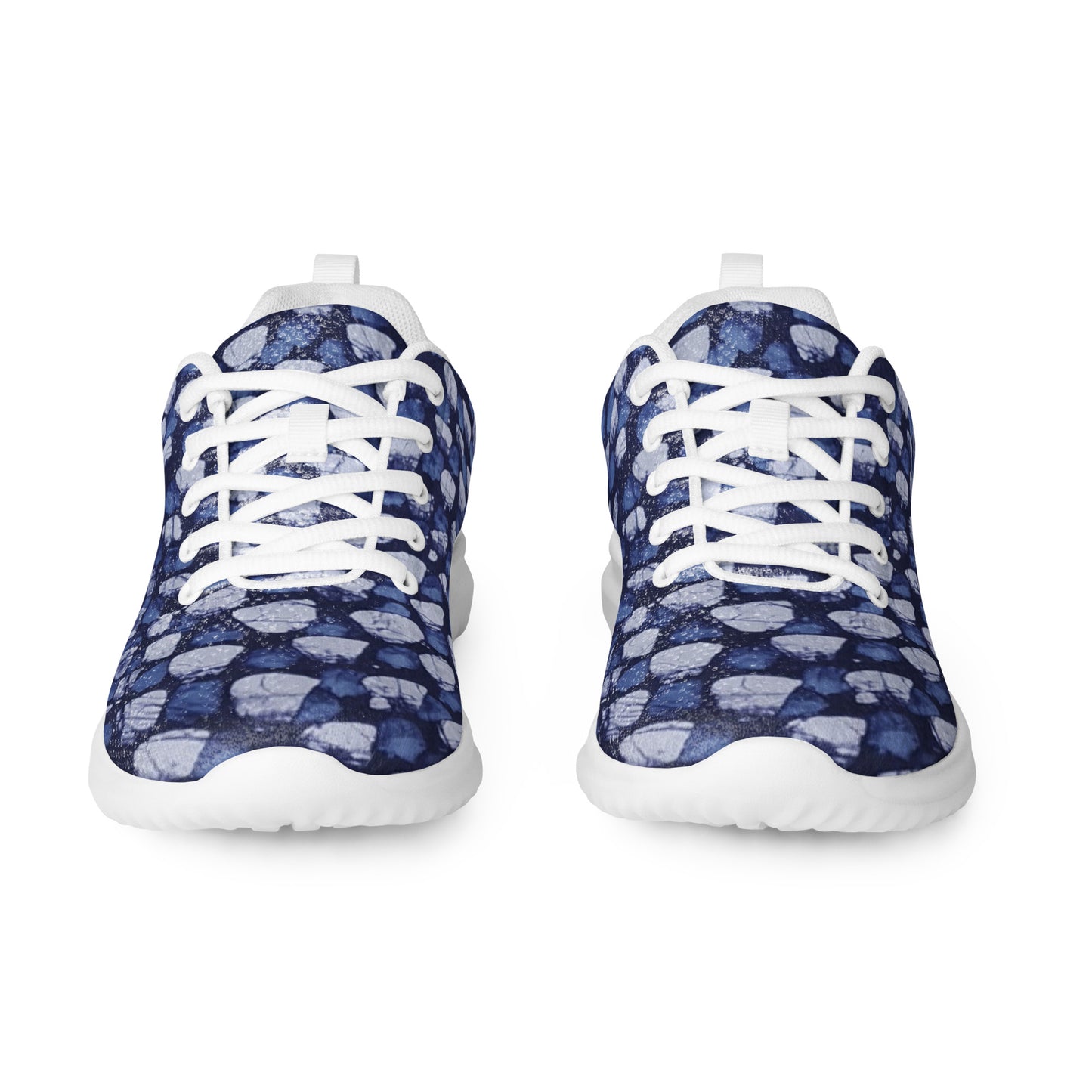 Blue Dotted Men’s athletic shoes