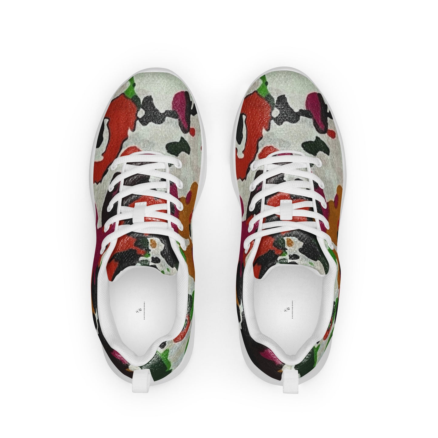 Multicolour Paint Men’s athletic shoes