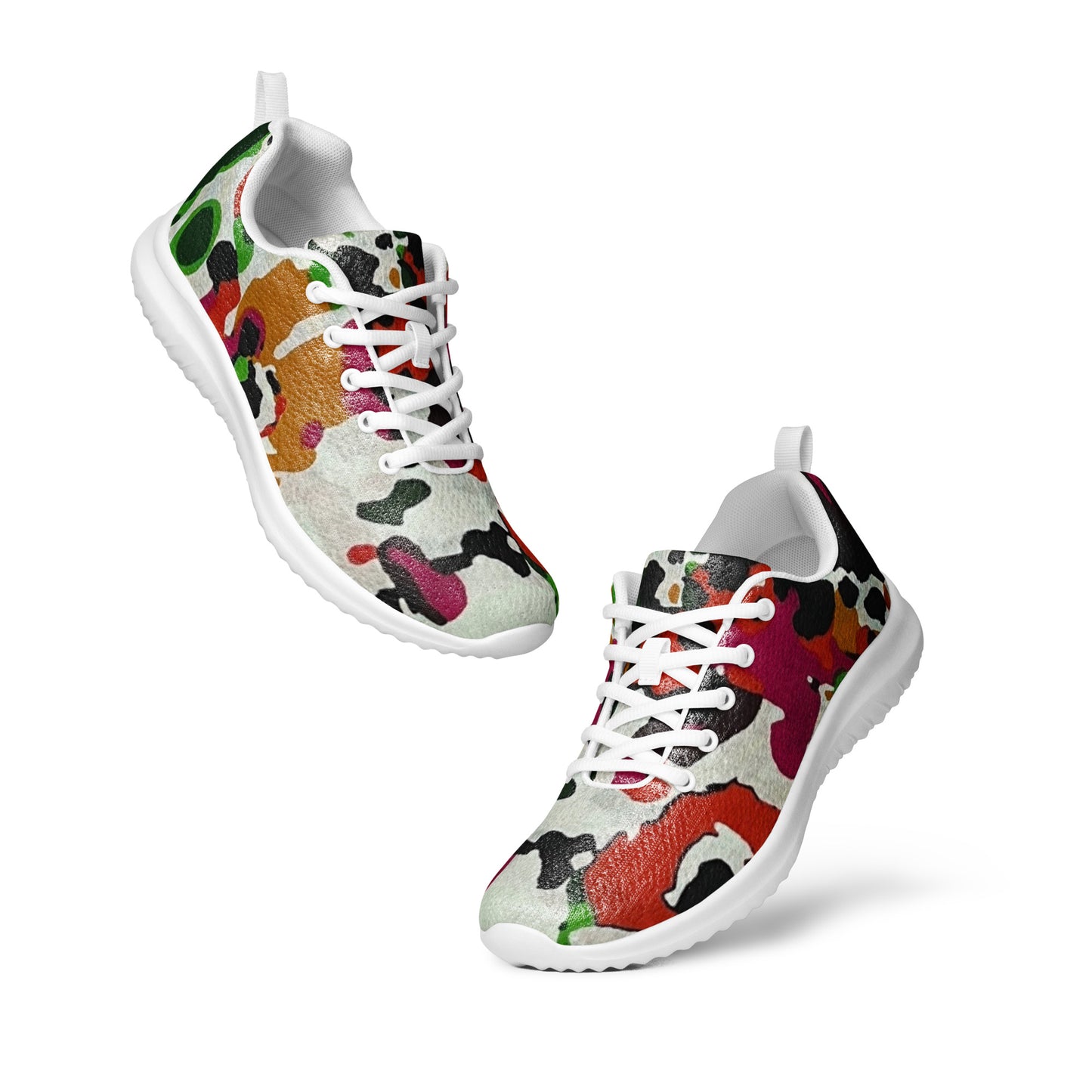 Multicolour Paint Men’s athletic shoes