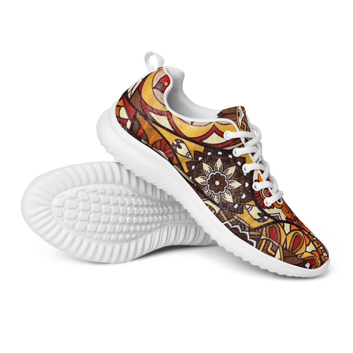 Multicolour Brown Men’s athletic shoes