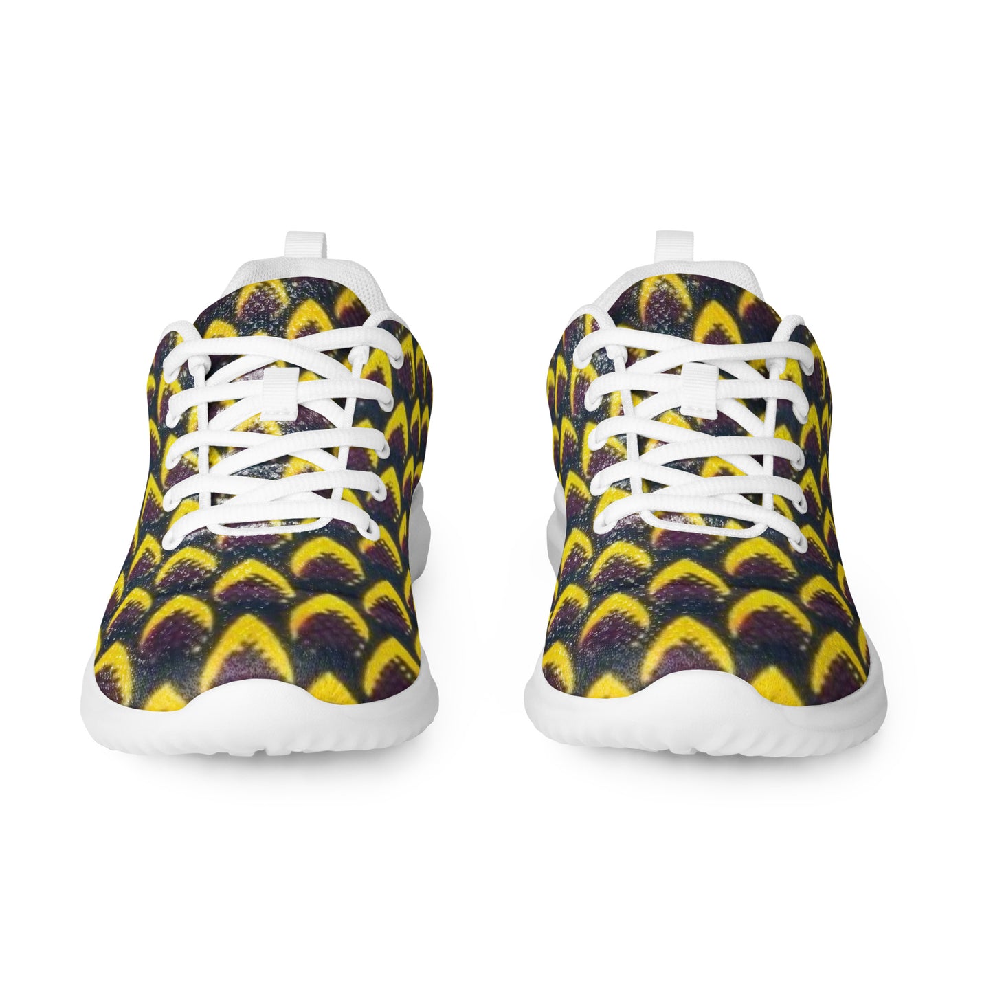 Yellow Flame Men’s athletic shoes