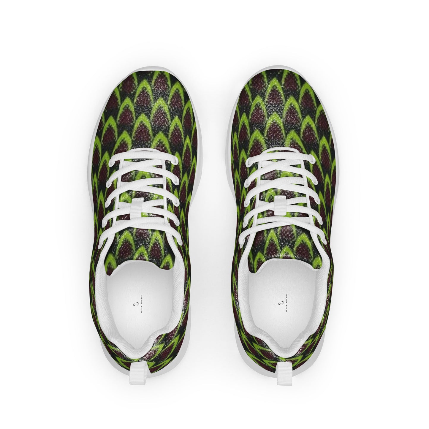 Green Flame Men’s athletic shoes