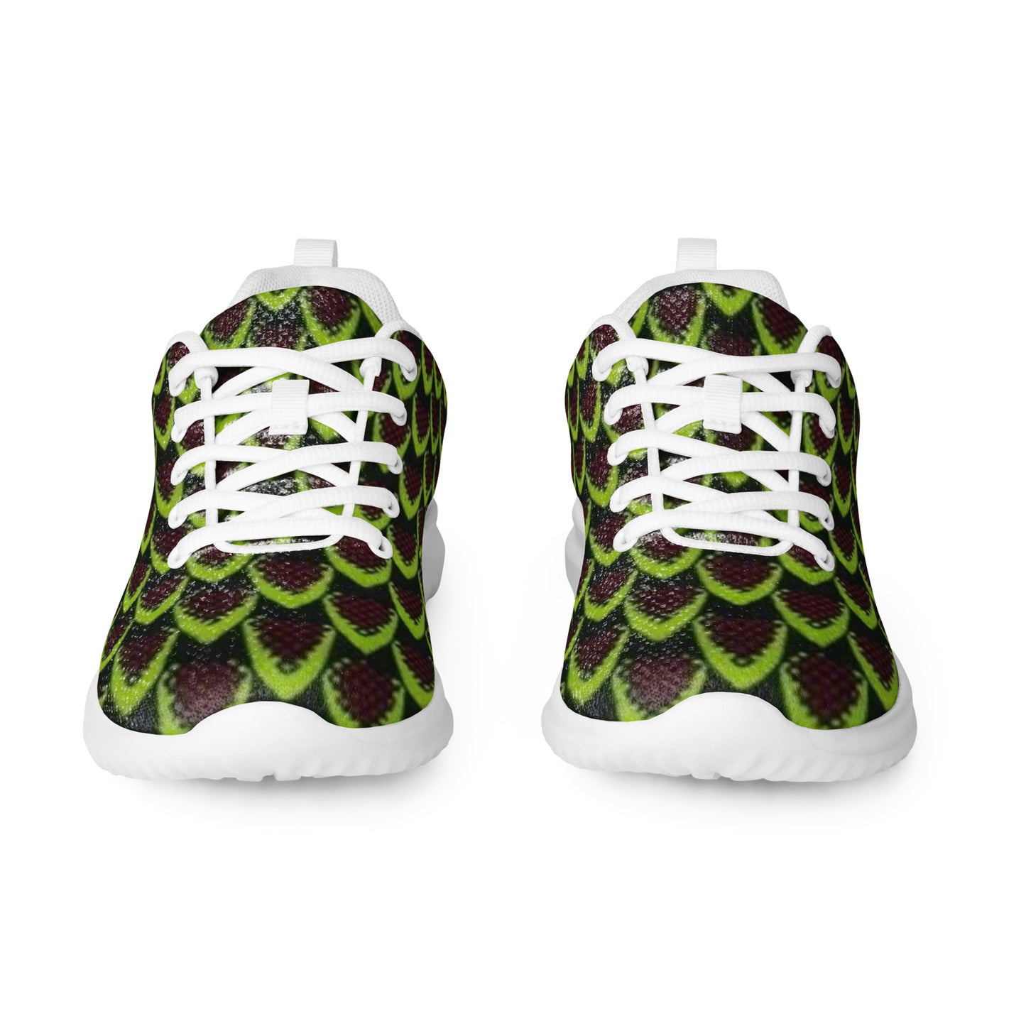 Green Flame Men’s athletic shoes