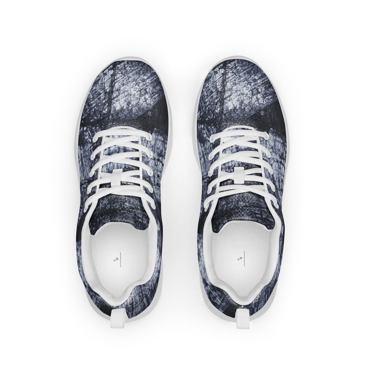 Dark Blue White Men’s athletic shoes