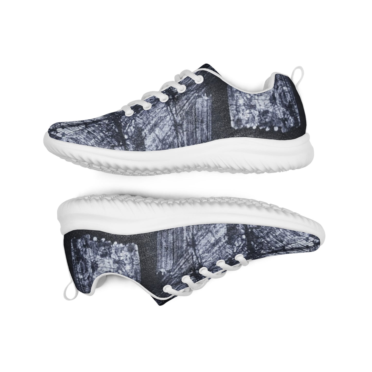 Dark Blue White Men’s athletic shoes