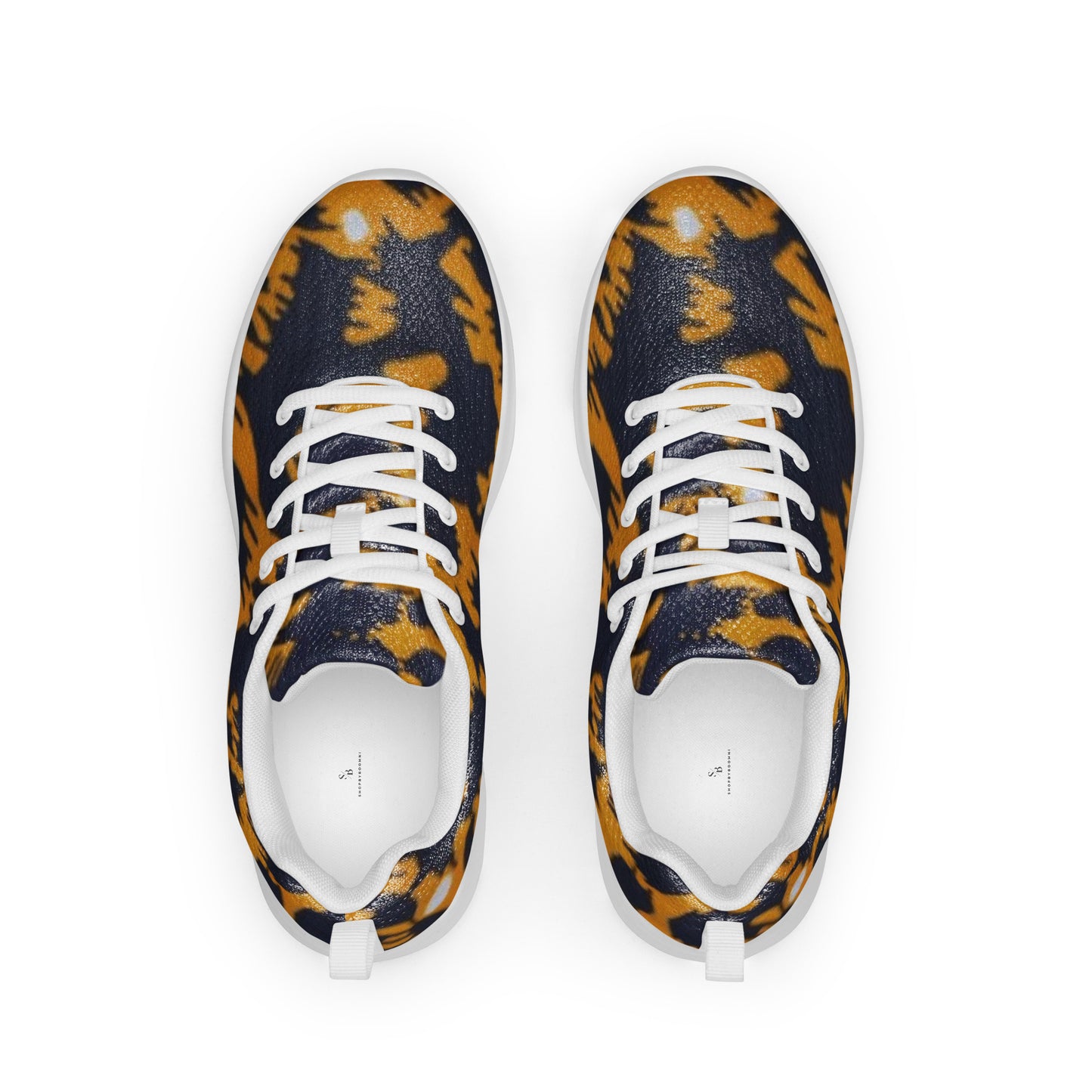 Yellow Leopard Men’s athletic shoes