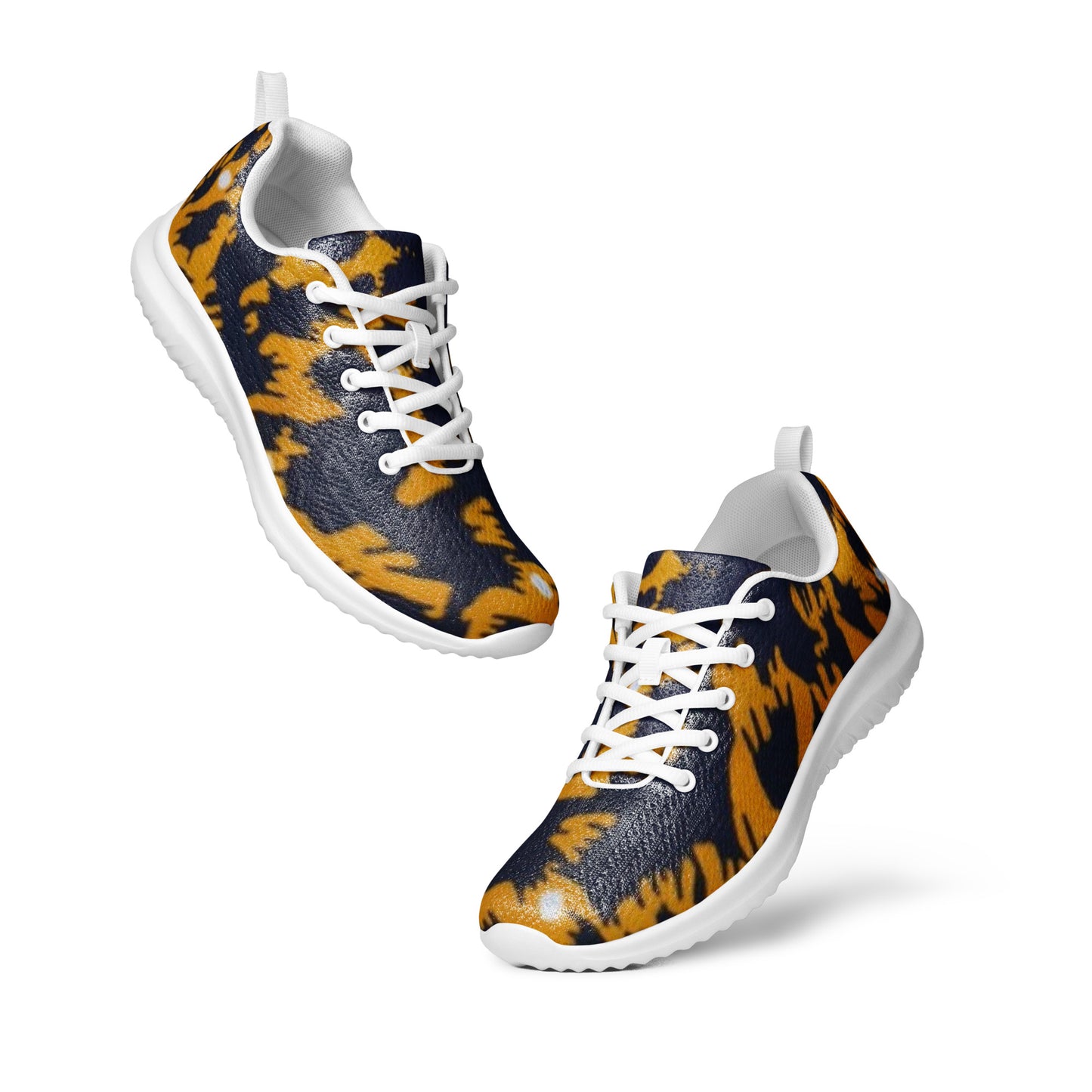 Yellow Leopard Men’s athletic shoes