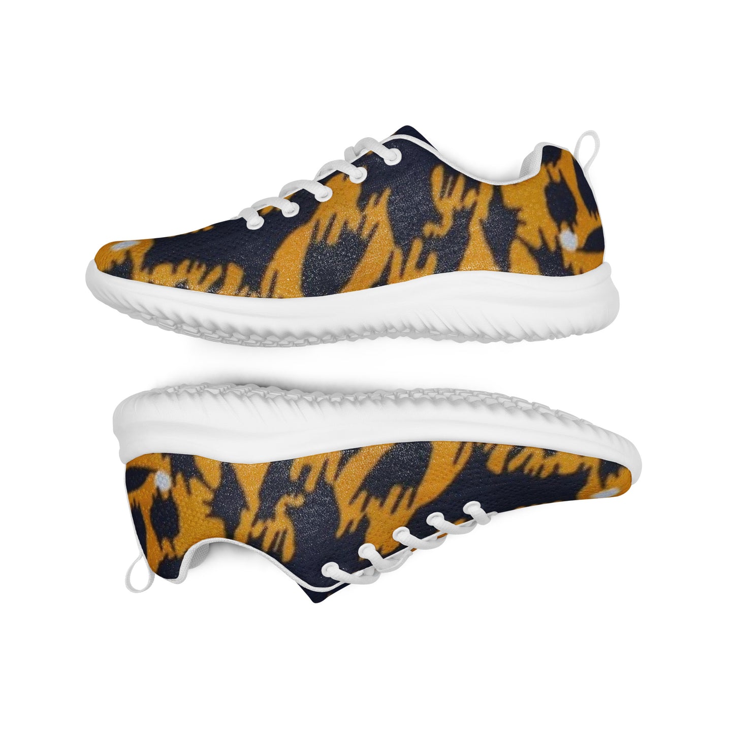 Yellow Leopard Men’s athletic shoes