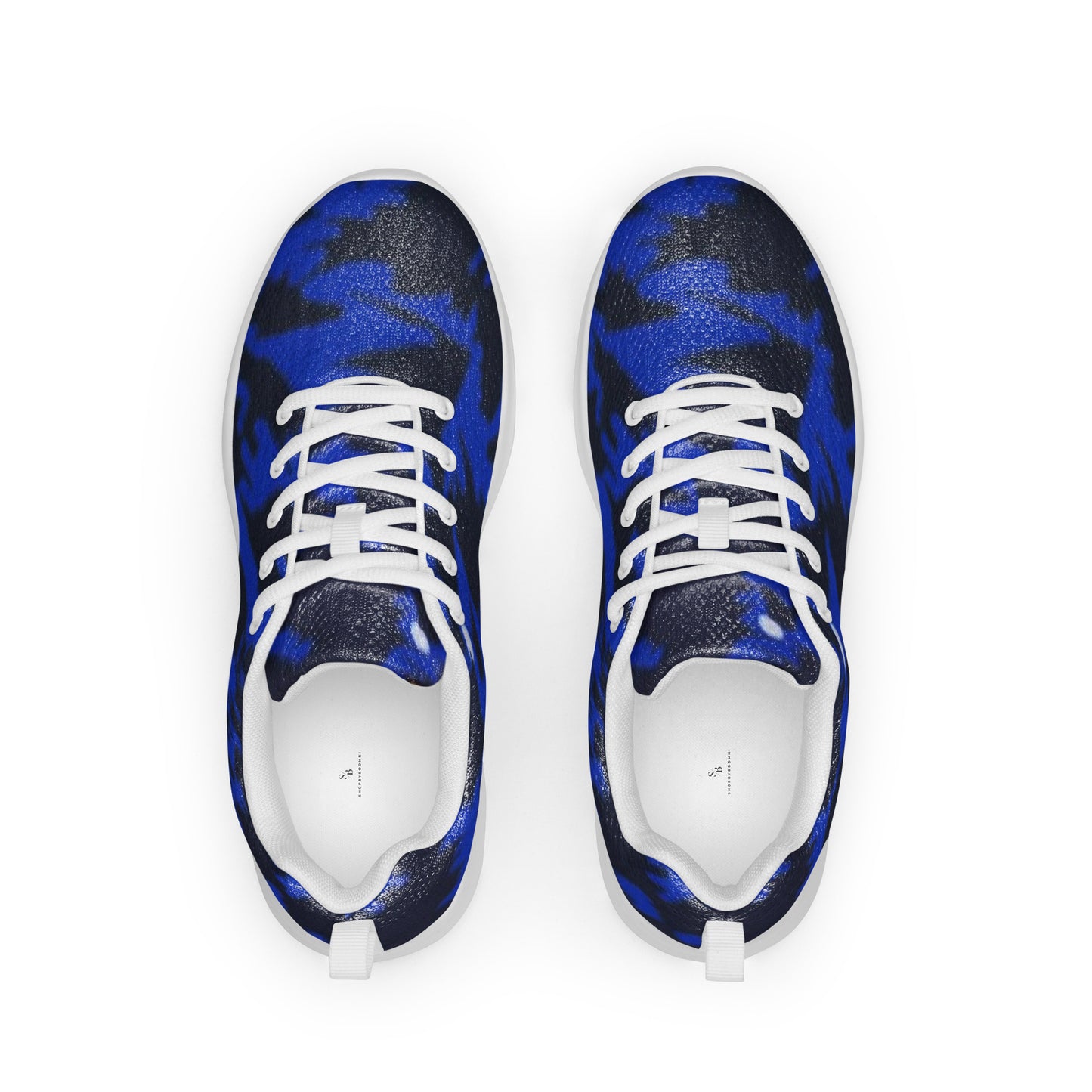 Blue Leopard Men’s athletic shoes