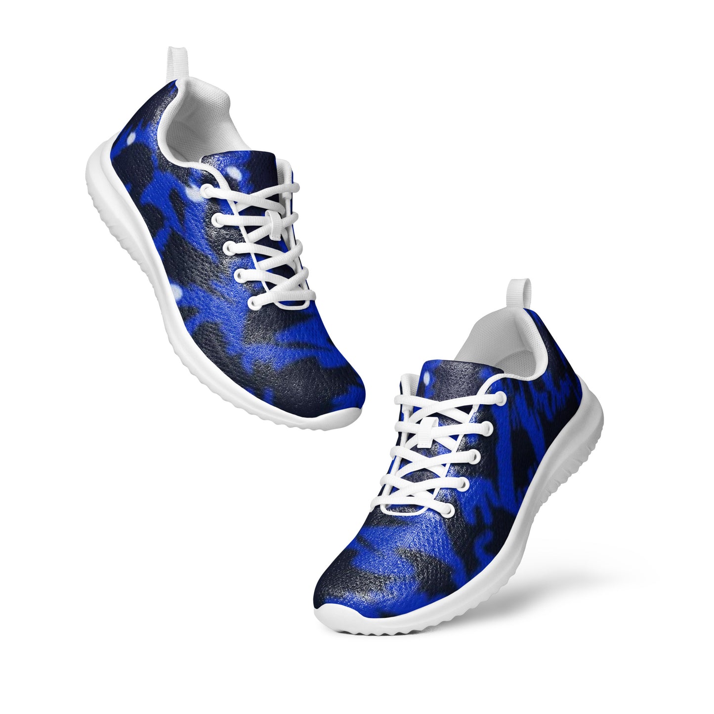 Blue Leopard Men’s athletic shoes