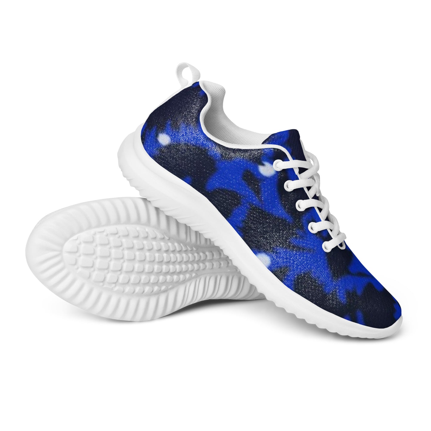 Blue Leopard Men’s athletic shoes