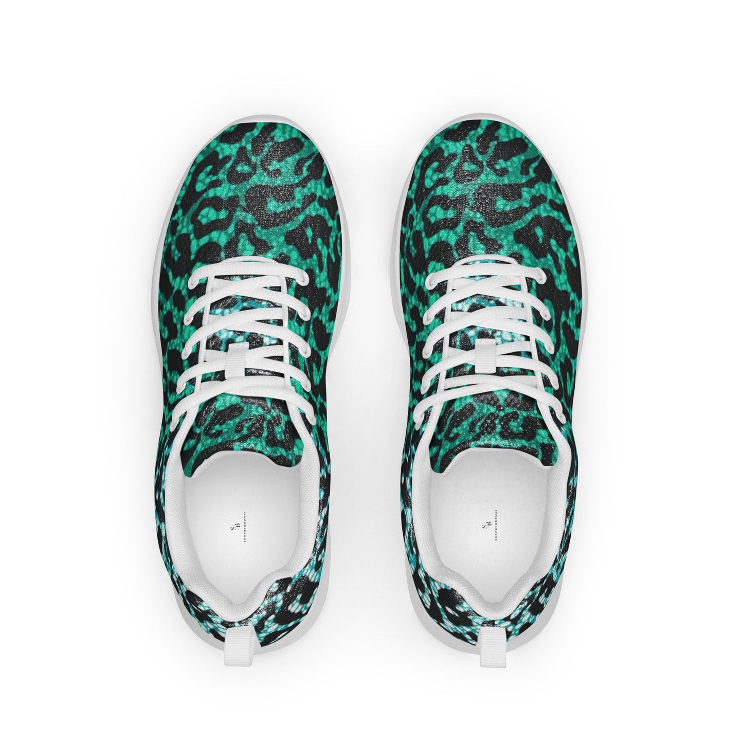 Green Leopard Men’s athletic shoes