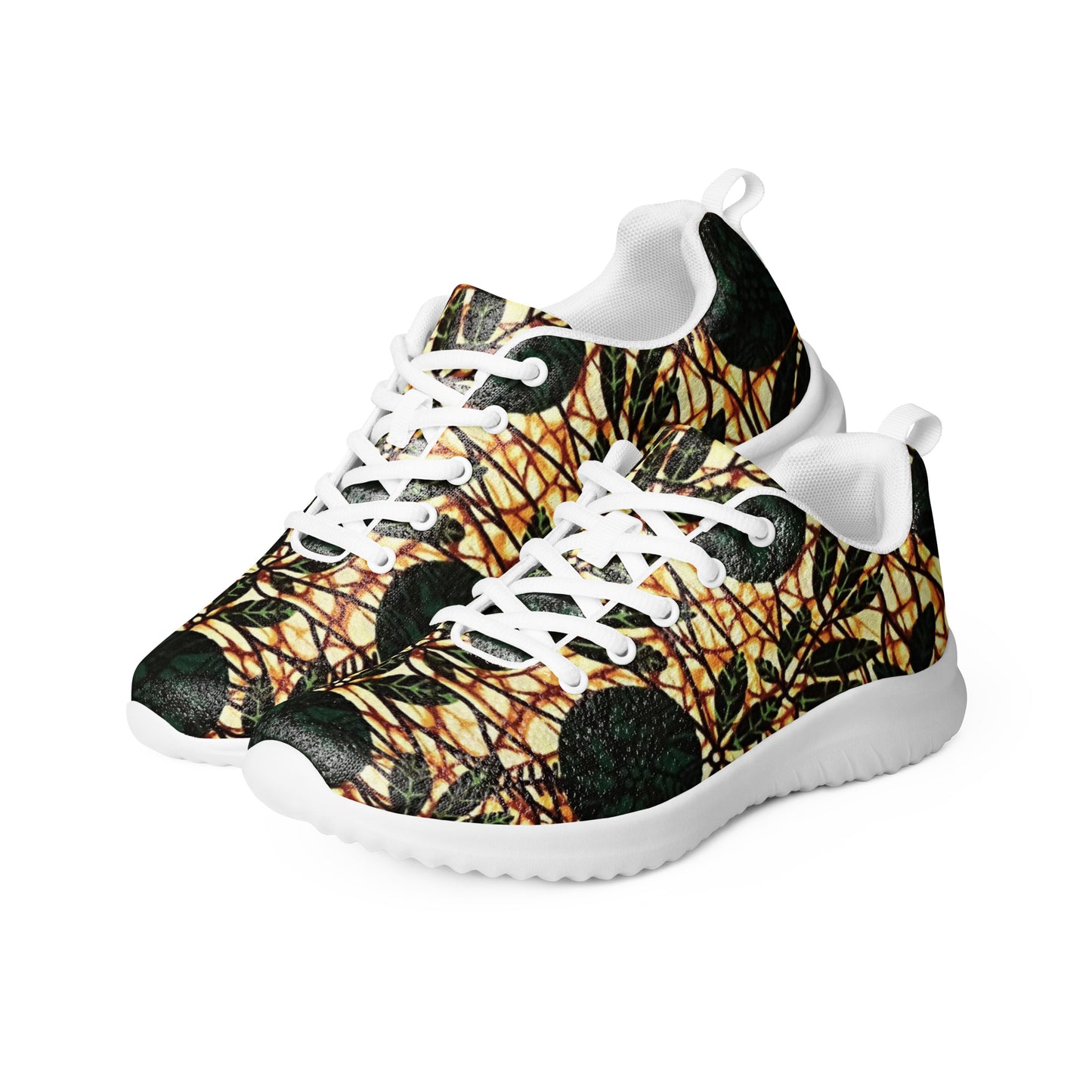 Green Leaf Wine Ankara Men’s athletic shoes