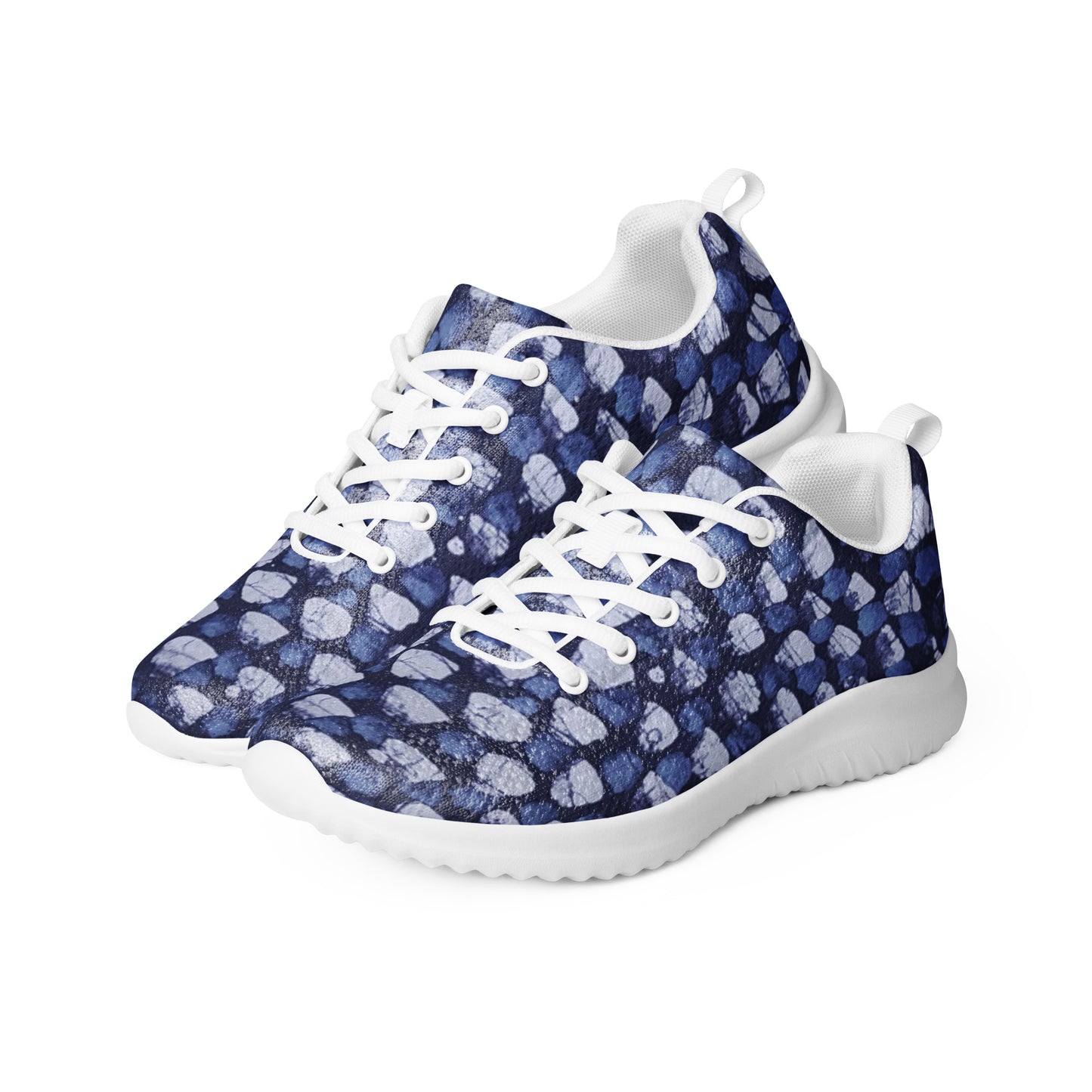 Blue Dotted Men’s athletic shoes