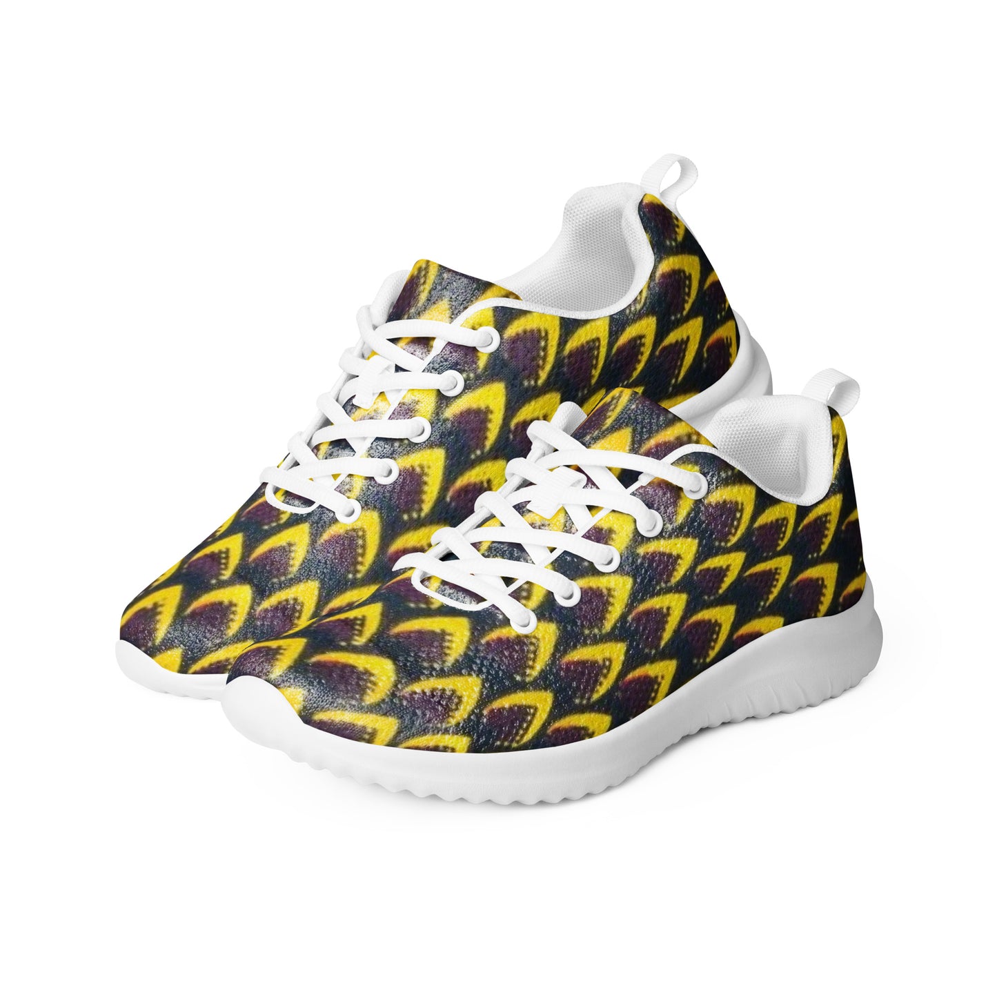 Yellow Flame Men’s athletic shoes