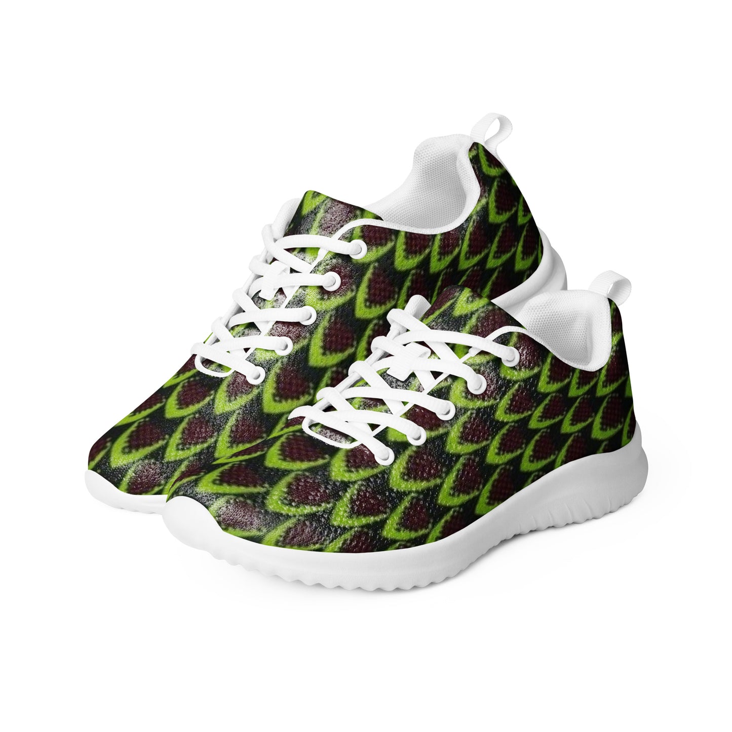 Green Flame Men’s athletic shoes