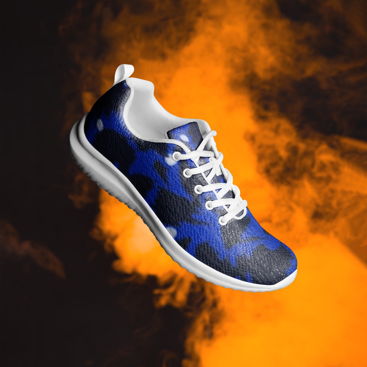 Blue Leopard Men’s athletic shoes