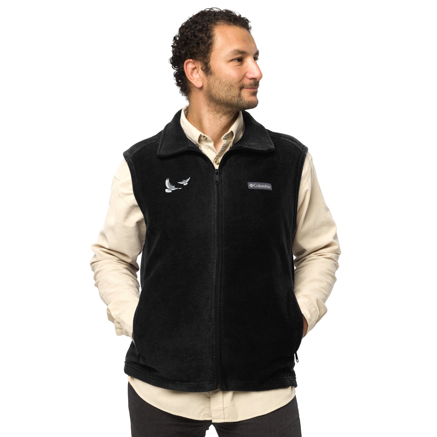 Dove Men’s Columbia Fleece Vest