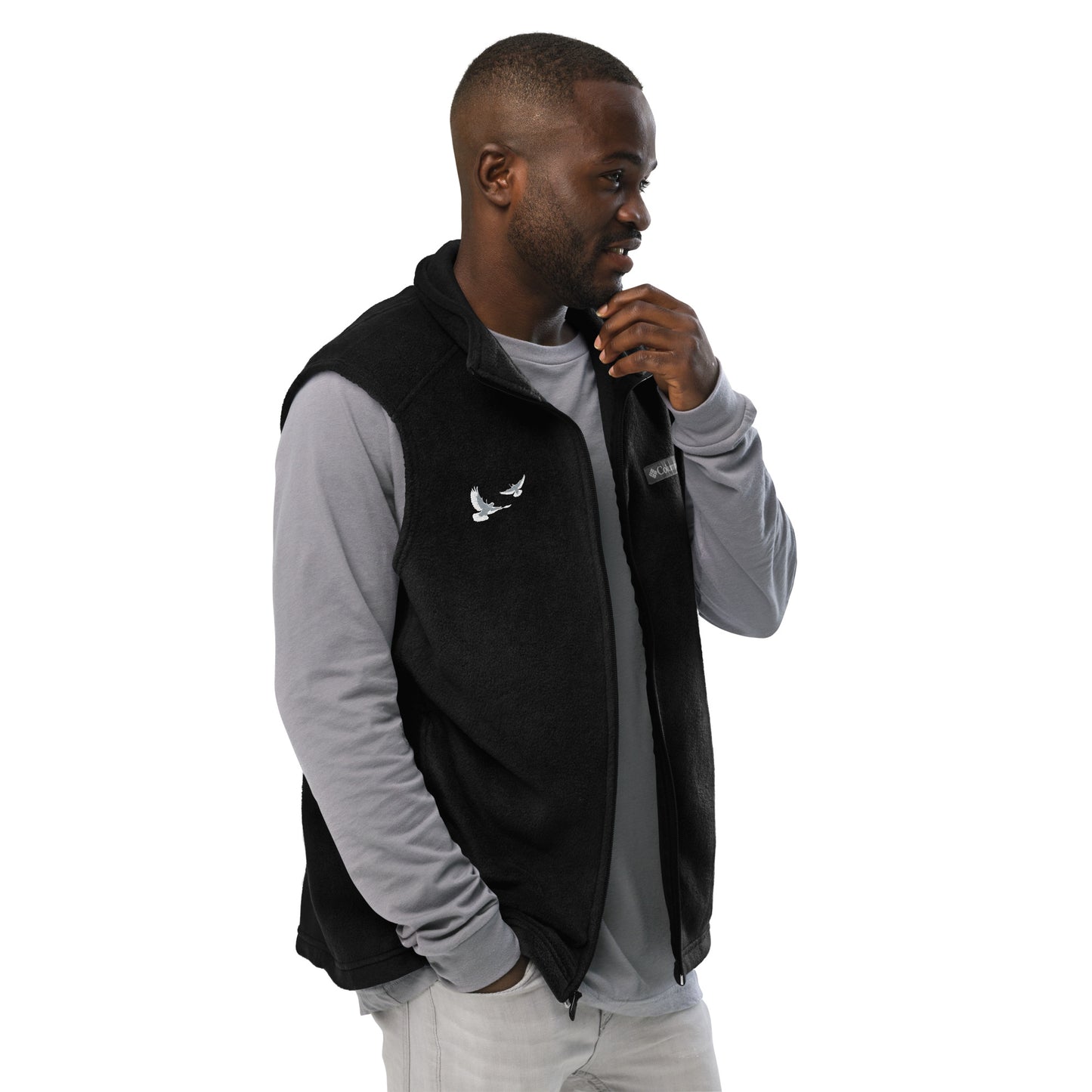 Dove Men’s Columbia Fleece Vest