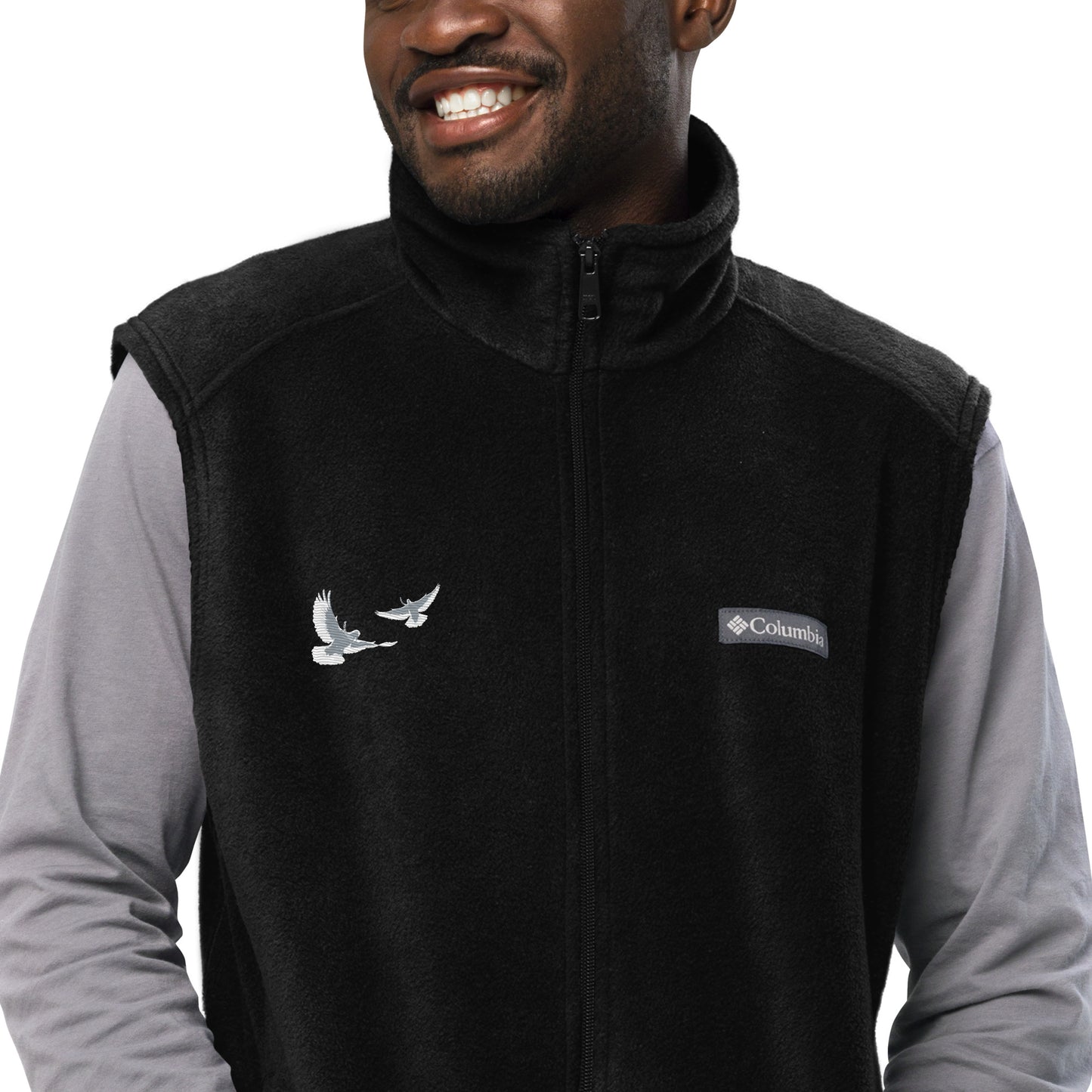 Dove Men’s Columbia Fleece Vest