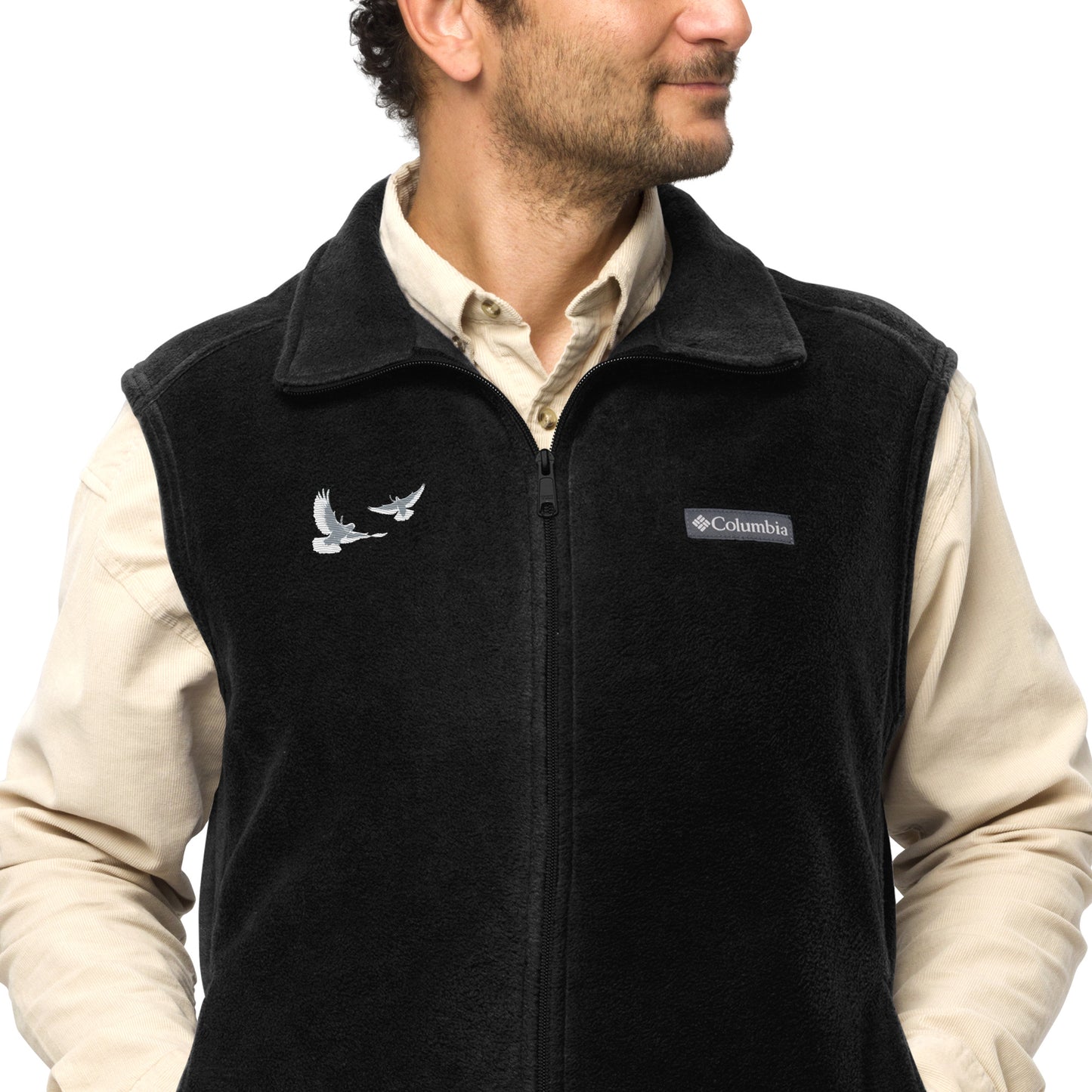 Dove Men’s Columbia Fleece Vest