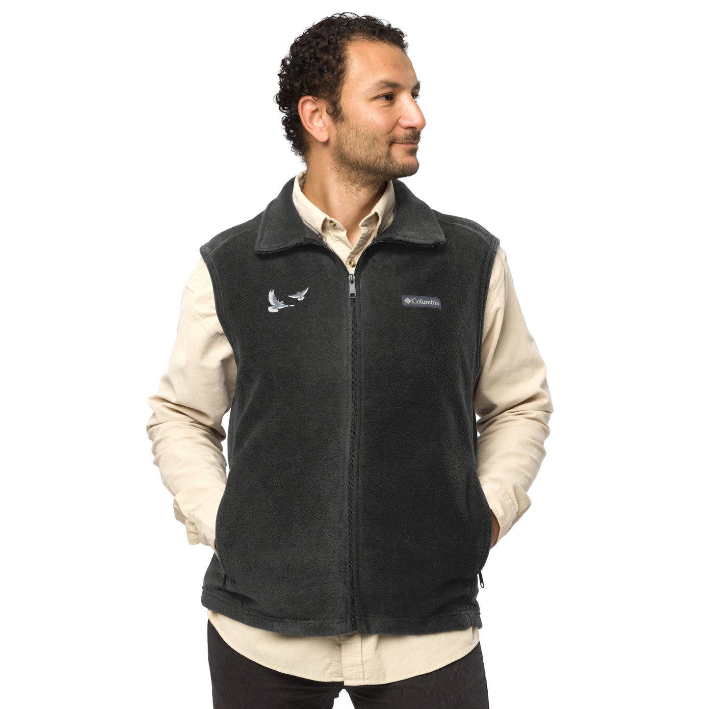 Dove Men’s Columbia Fleece Vest