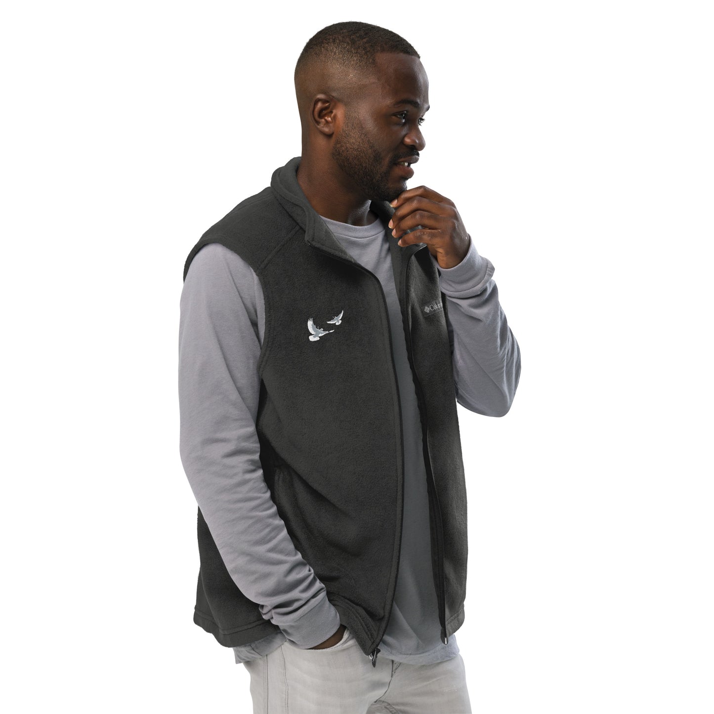 Dove Men’s Columbia Fleece Vest