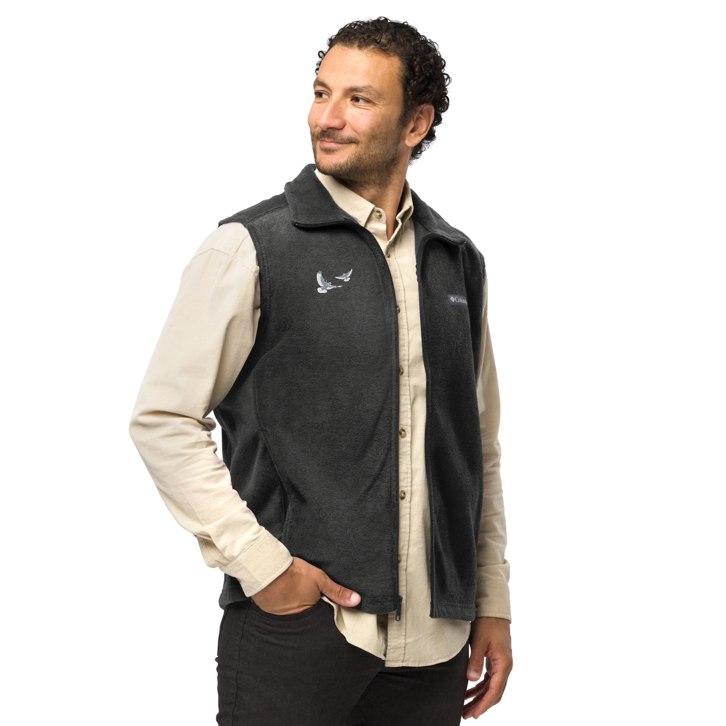 Dove Men’s Columbia Fleece Vest