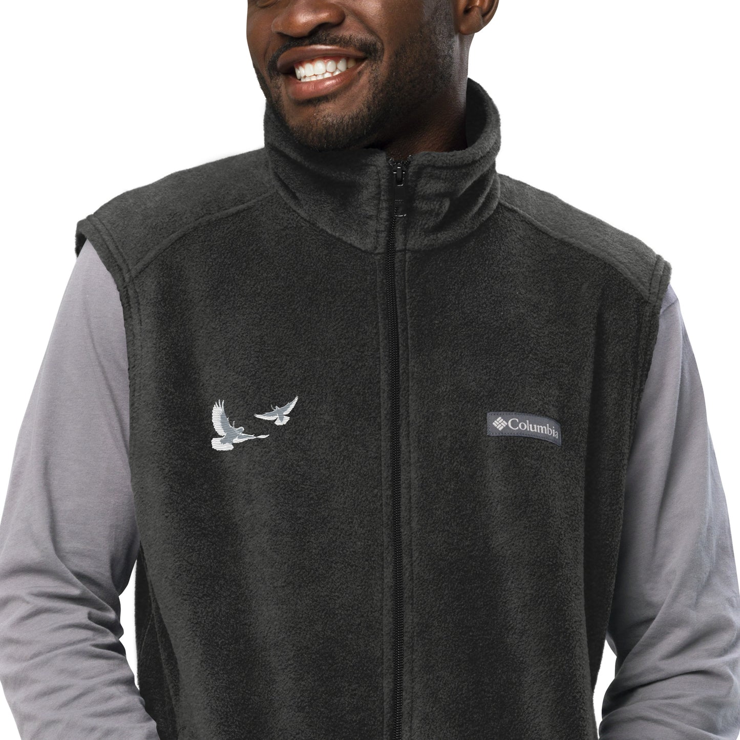 Dove Men’s Columbia Fleece Vest