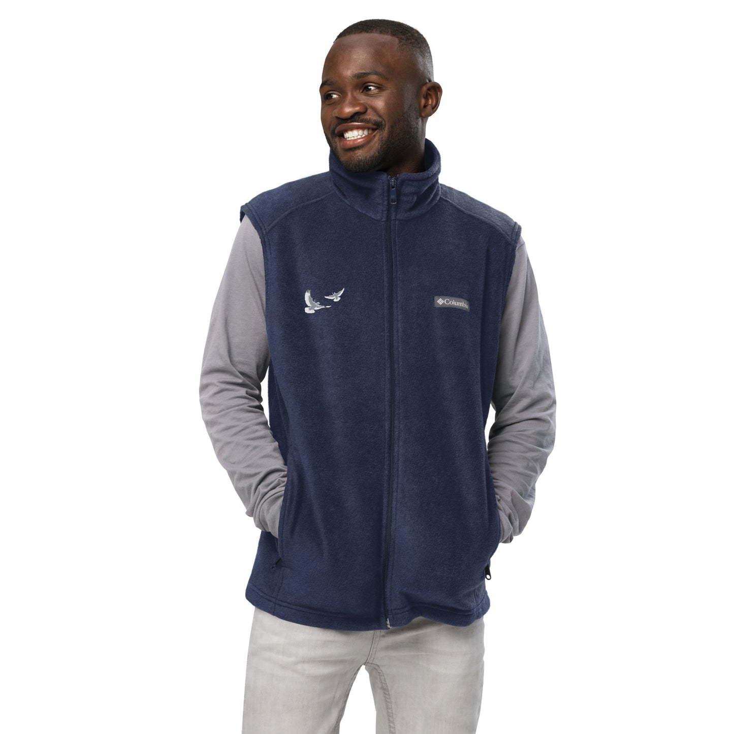 Dove Men’s Columbia Fleece Vest