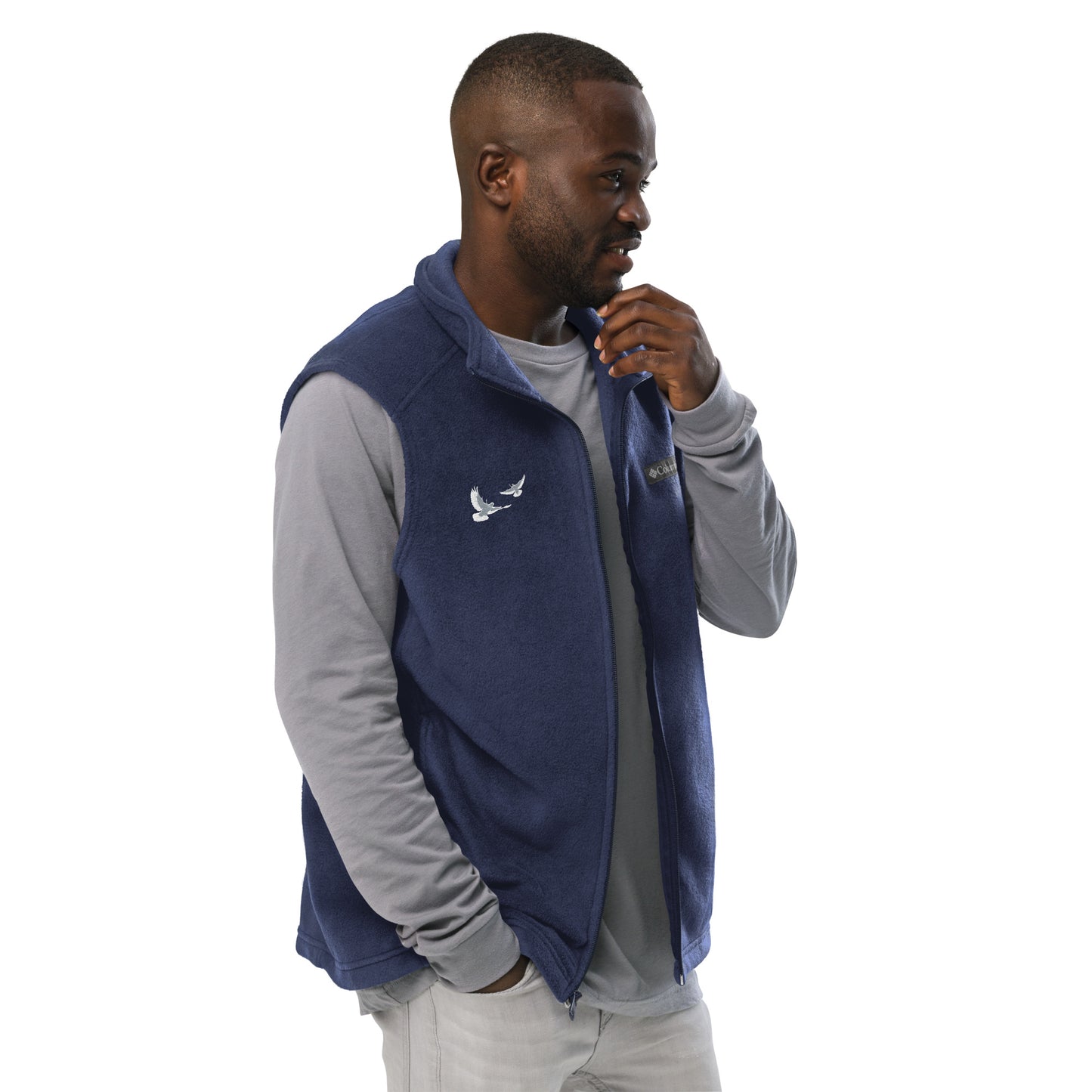 Dove Men’s Columbia Fleece Vest