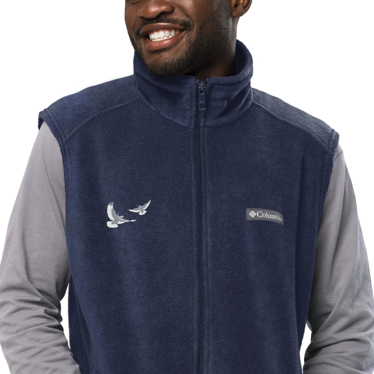 Dove Men’s Columbia Fleece Vest