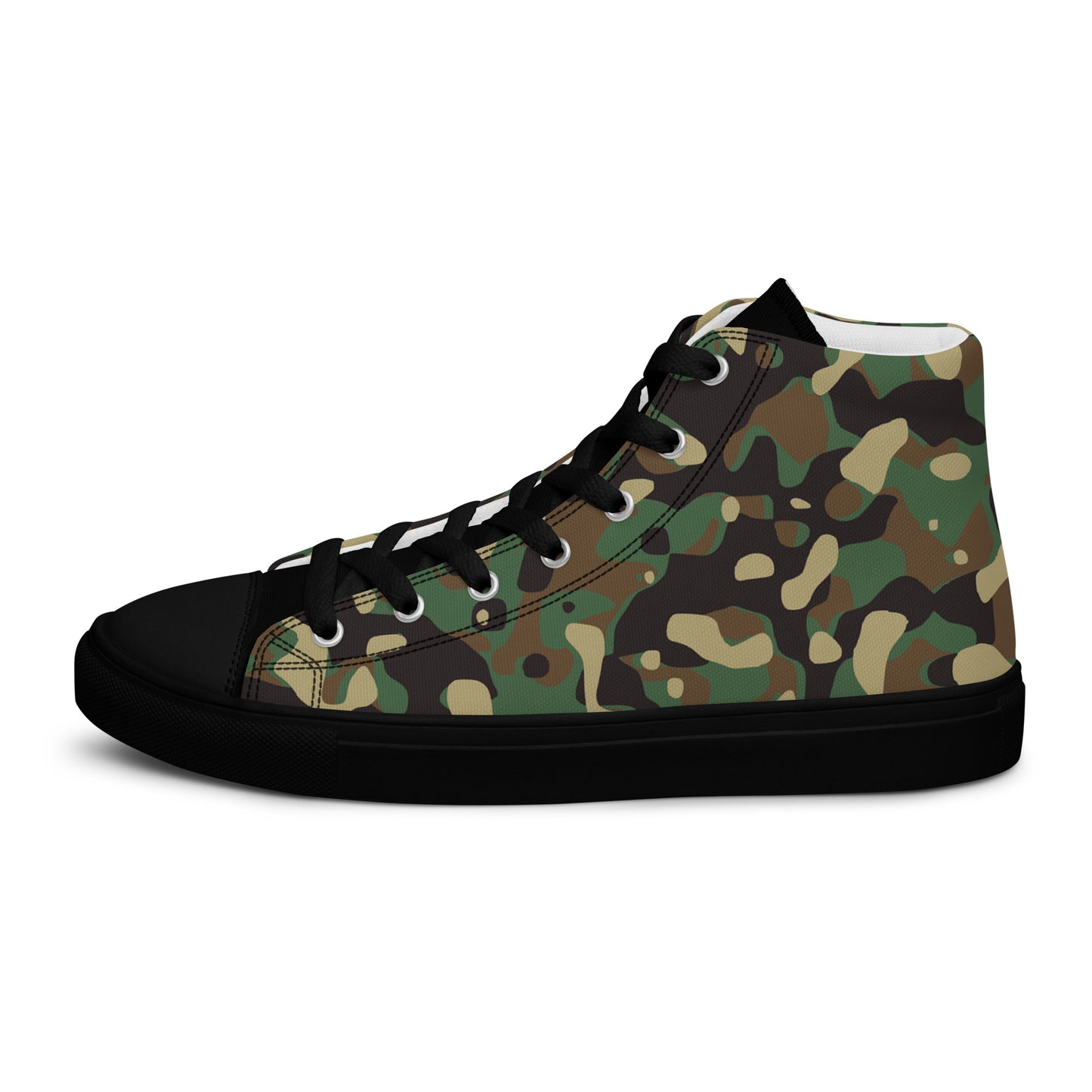 Army Men’s high top canvas shoes