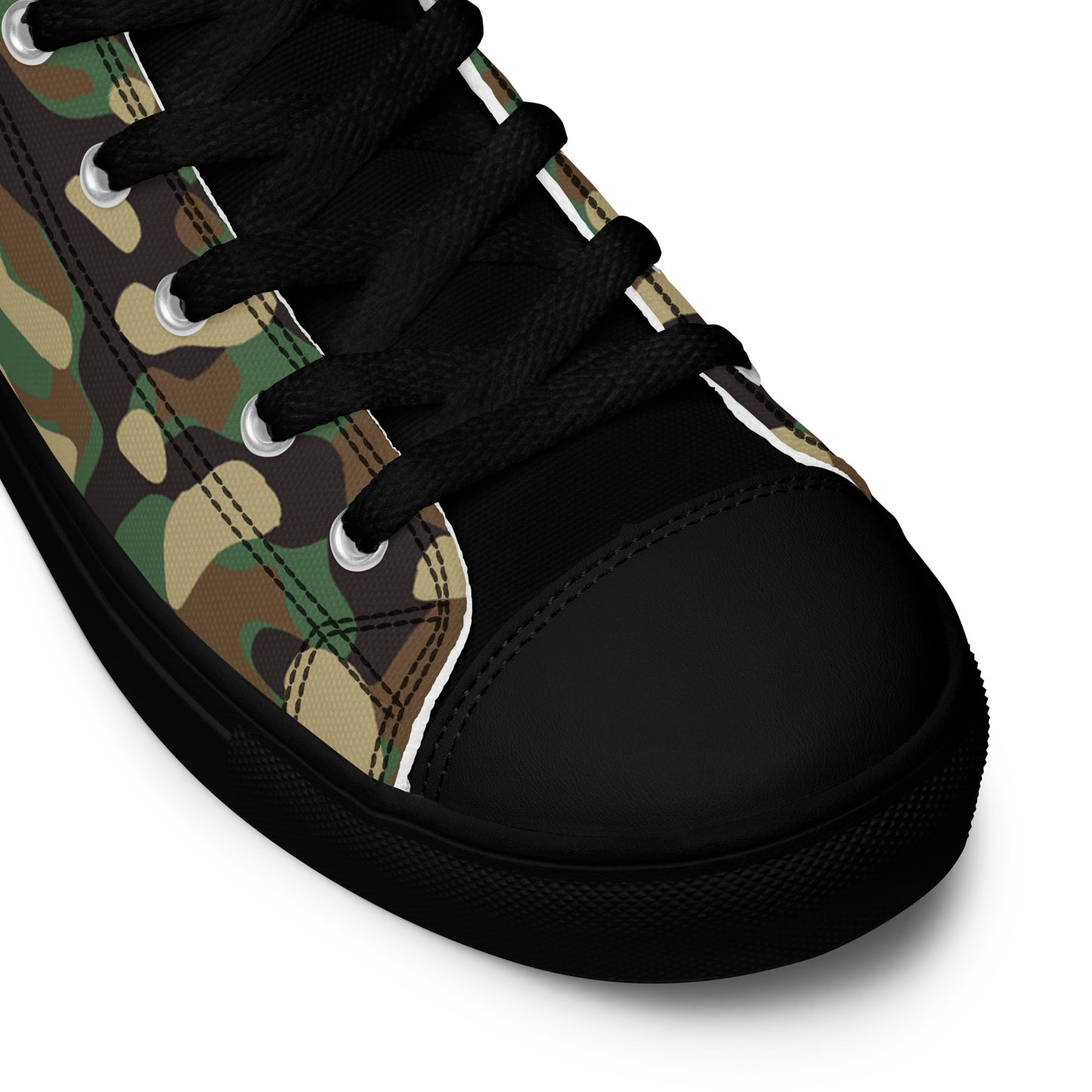 Army Men’s high top canvas shoes